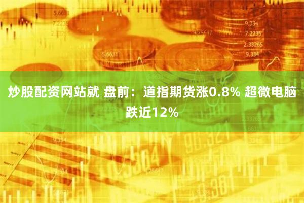 炒股配资网站就 盘前：道指期货涨0.8% 超微电脑跌近12%